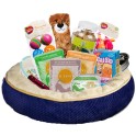 all for spoiling kitty-cat gift basket (small)