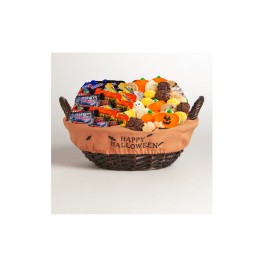 festive Halloween basket