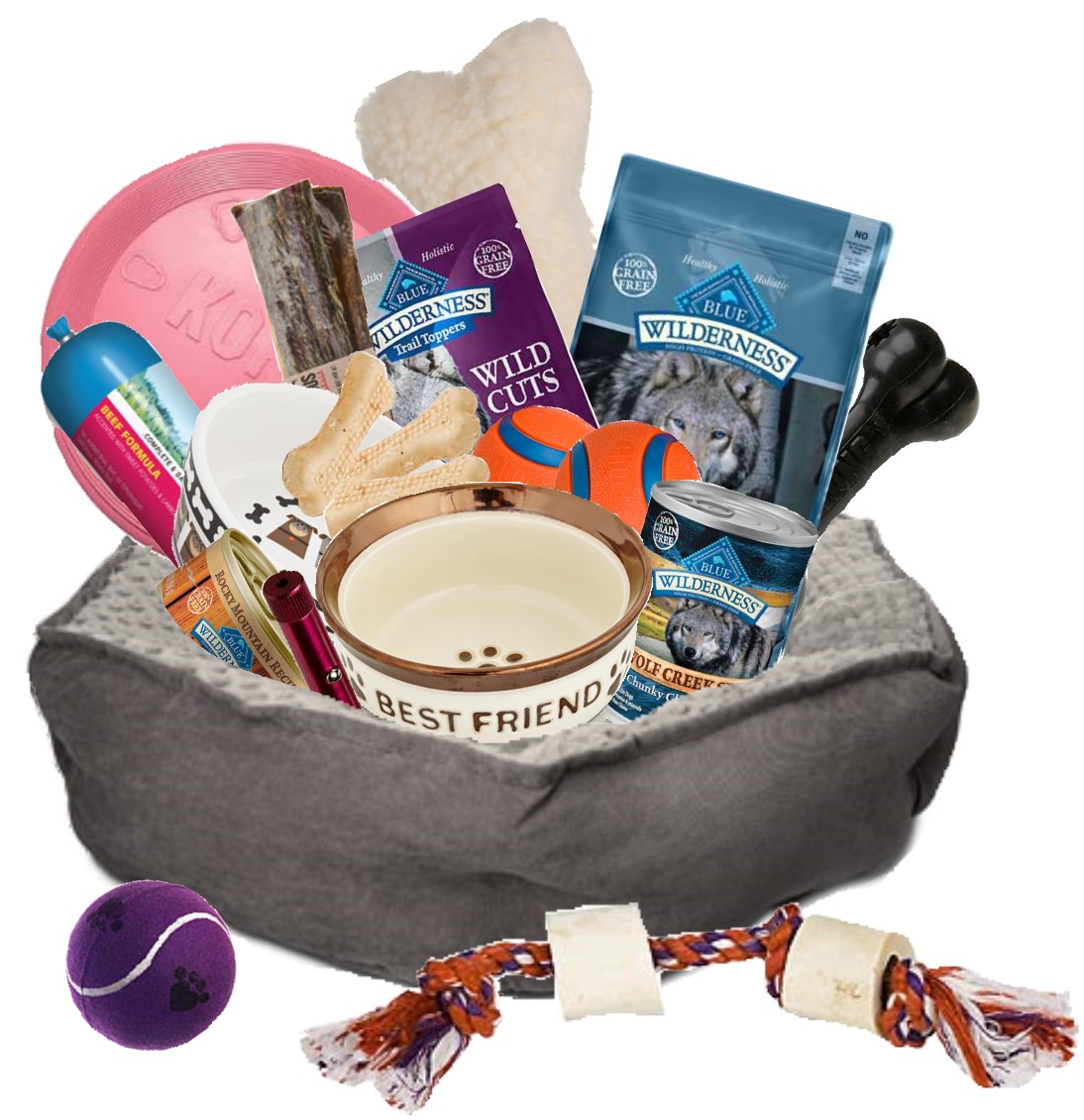 dog food basket
