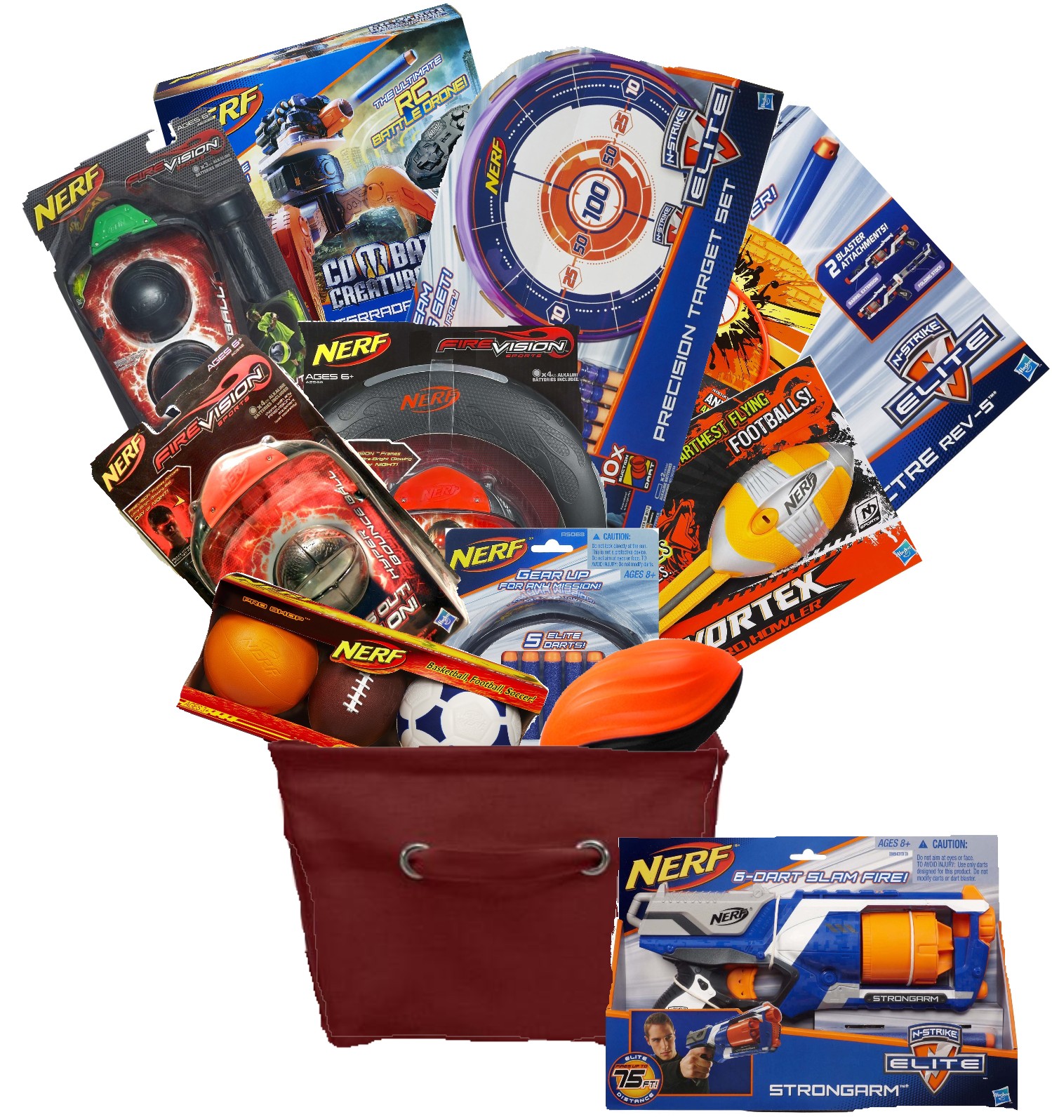 nerf easter basket