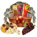 Savory Meat And Cheese Gift Basket
